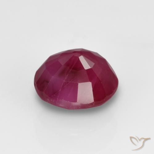 Rubis Cramoisi profond naturelle Tour, 0.77 ct, VS-SI