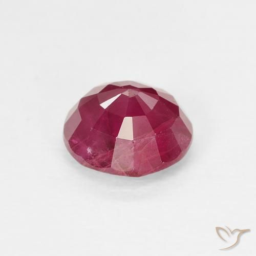 Rubis Rouge Rosâtre naturelle Tour, 0.93 ct, VS-SI