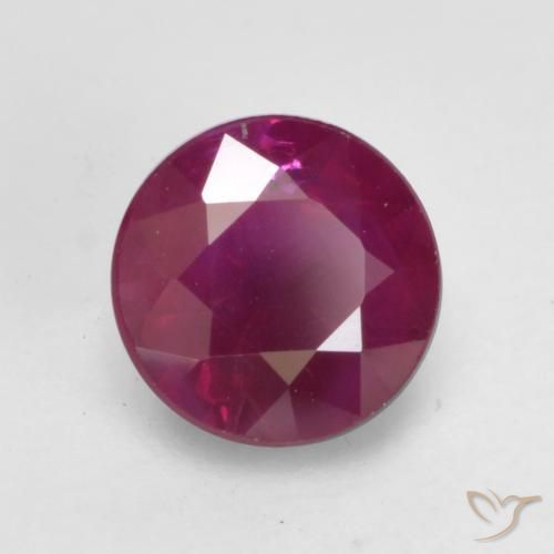 Rubis Rouge Rapberry naturelle Tour, 0.67 ct, VS-SI