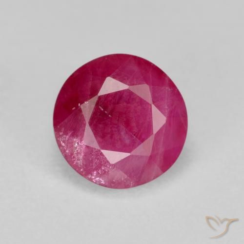 1.14ct Naturel Rouge moyen Rubis, Tour, SI