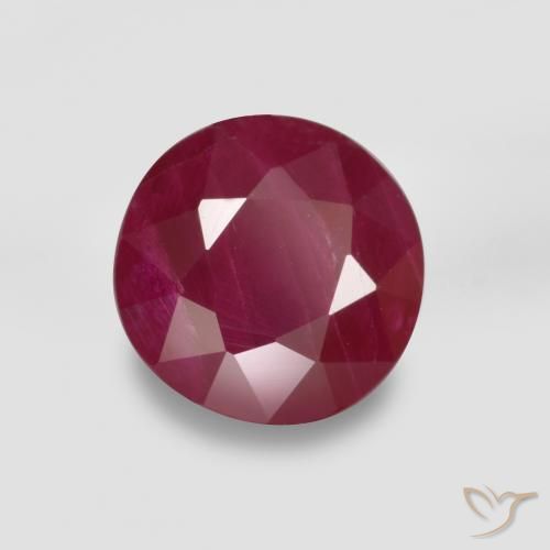 Rubis Vin rouge naturelle Tour, 0.88 ct, VS-SI