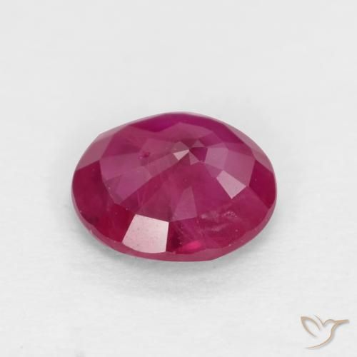 Rubis Rouge léger naturelle Tour, 0.54 ct, VS-SI