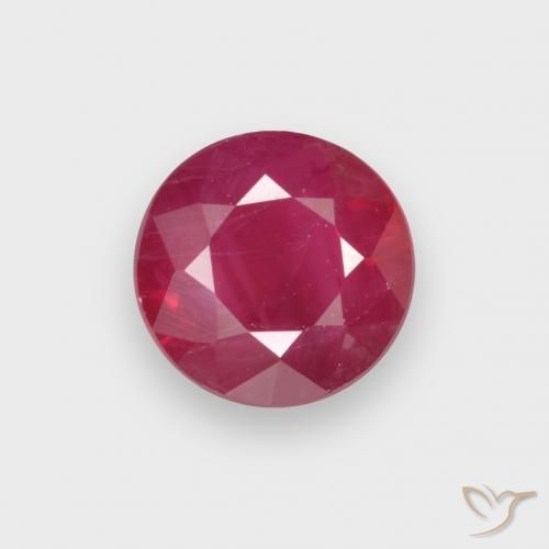 Rubis Cramoisi profond naturelle Tour, 0.91 ct, VS-SI