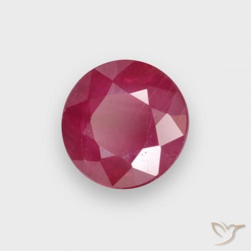 Rubis Cramoisi profond naturelle Tour, 0.91 ct, VS-SI