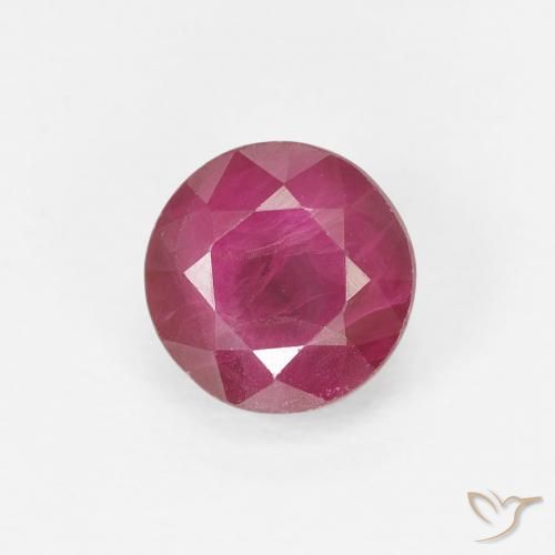 1.00ct Naturel Raisin vif Rubis, Tour, VS-SI