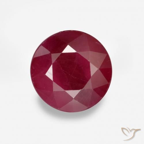 1.03ct Naturel Rouge foncé Rubis, Tour, VS-SI
