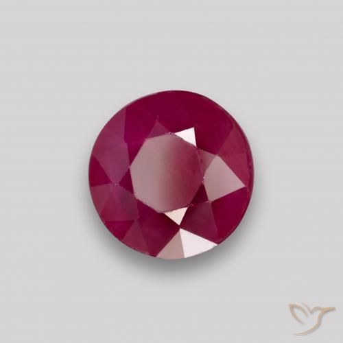 Rubis Vin rouge naturelle Tour, 0.87 ct, VS-SI