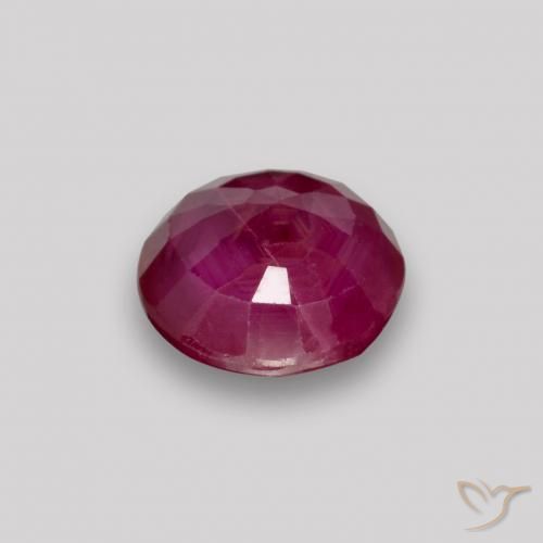 Rubis Vin rouge naturelle Tour, 0.87 ct, VS-SI