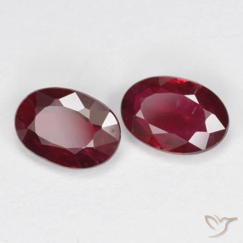 Shop natural 1.11ct Rouge foncé Rubis gems, ovale, from Myanmar at GemSelect. In stock, global shipping!