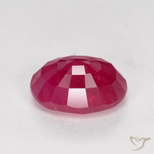 Rubis Rouge moyen naturelle ovale, 1.31 ct, VS-SI