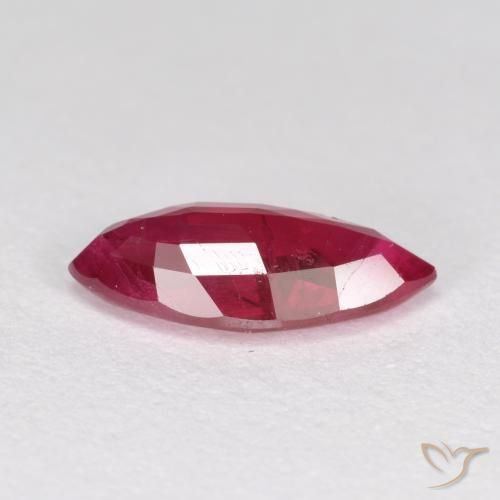 Rubis Rouge confiture naturelle Marquise, 1.17 ct, SI