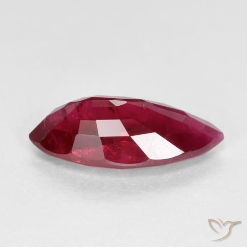 Rubis Rouge moyen naturelle Marquise, 1.06 ct, SI