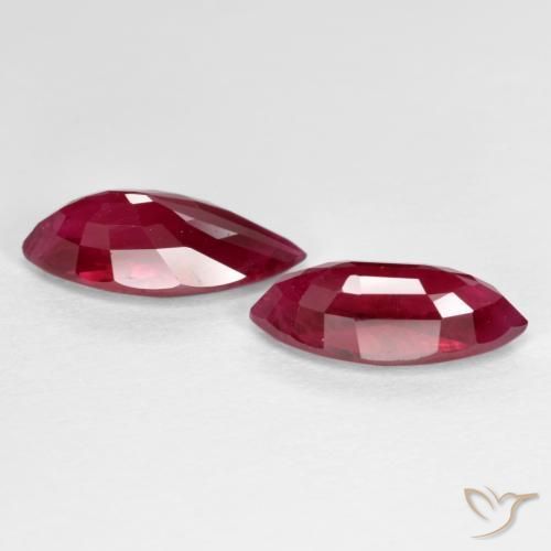 Shop natural 2.43ct Rouge moyen-foncé Rubis gems, Marquise, from Myanmar at GemSelect. In stock, global shipping!