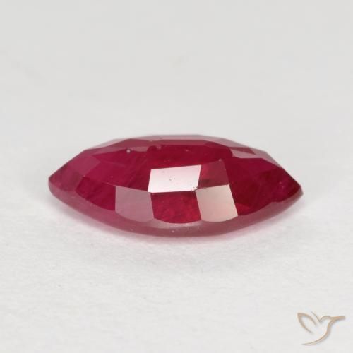Rubis Rouge sang naturelle Marquise, 1.07 ct, VS-SI