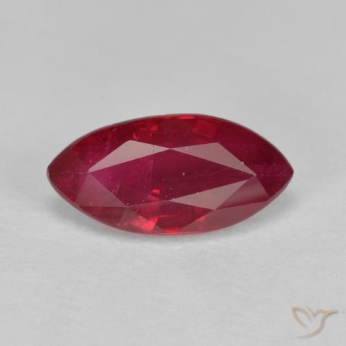Rubis Rouge confiture naturelle Marquise, 1.89 ct, VS-SI