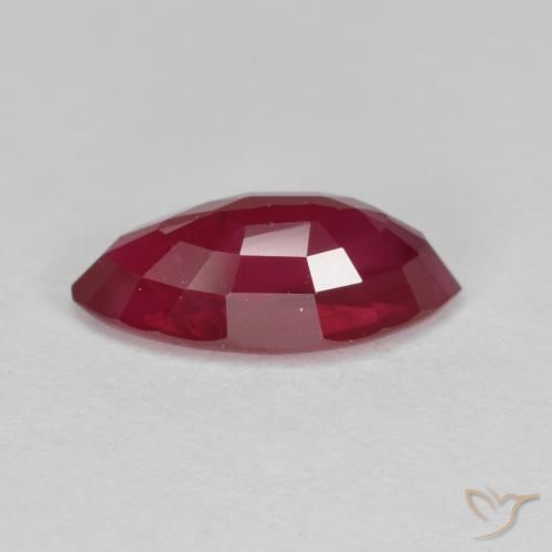 Rubis Rouge confiture naturelle Marquise, 1.89 ct, VS-SI