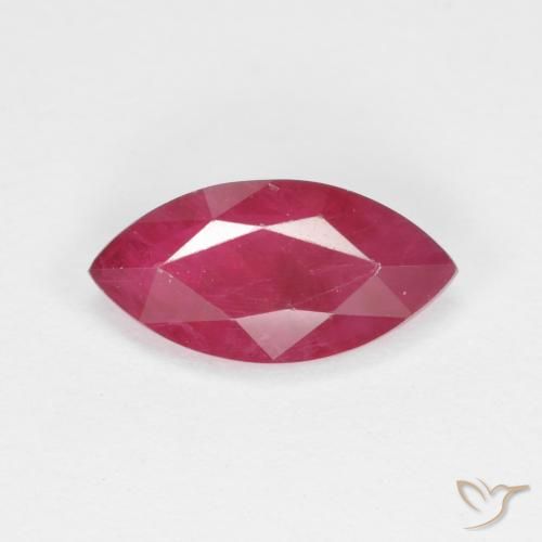 1.50ct Naturel Cramoisi profond Rubis, Marquise, VS-SI