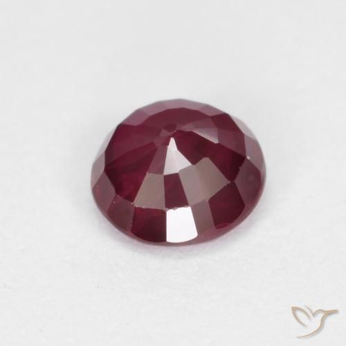 Rubis Rouge foncé naturelle Tour, 0.33 ct, SI