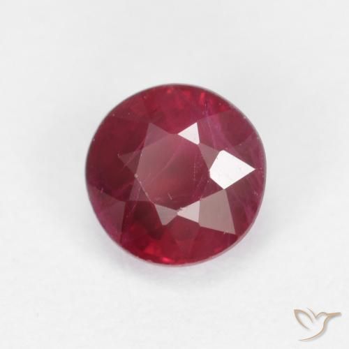 Rubis Rouge moyen naturelle Tour, 0.44 ct, SI