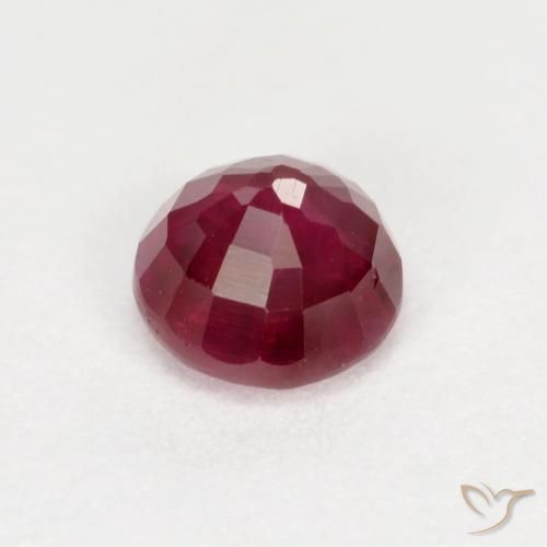 Rubis Rouge foncé naturelle Tour, 0.49 ct, SI