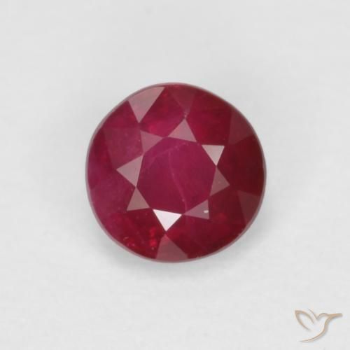 0.35ct Naturel Rouge moyen Rubis, Tour, SI