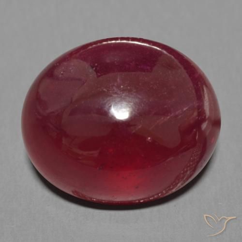 16.77ct Naturel Vin rouge Rubis, ovale, Translucide