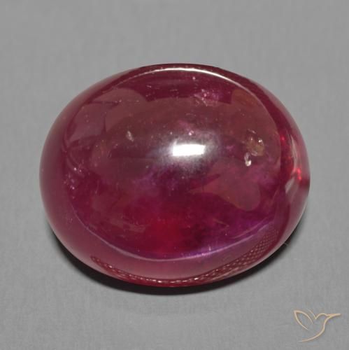 23.40ct Naturel Vin rouge Rubis, ovale, Translucide