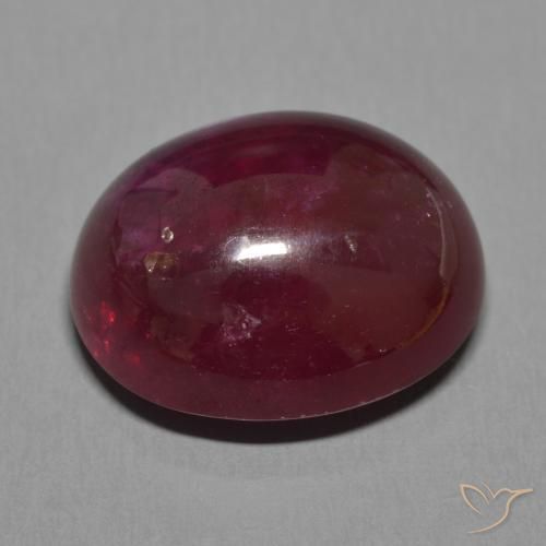 Rubis Vin rouge naturelle ovale, 23.40 ct, Translucide