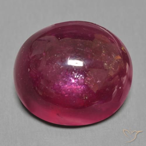 Rubis Vin rouge naturelle ovale, 24.77 ct, Translucide