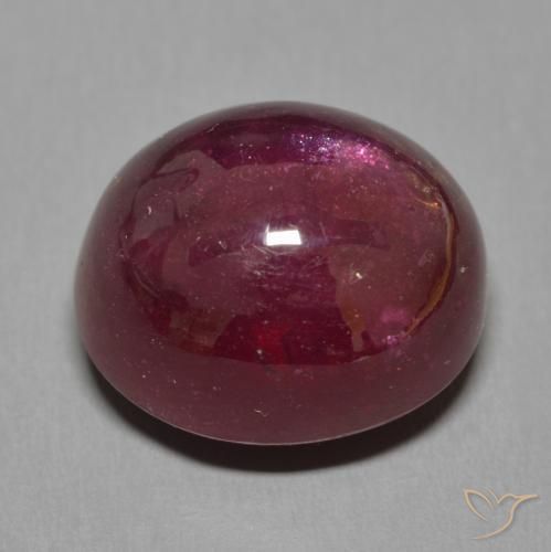 Rubis Vin rouge naturelle ovale, 24.77 ct, Translucide