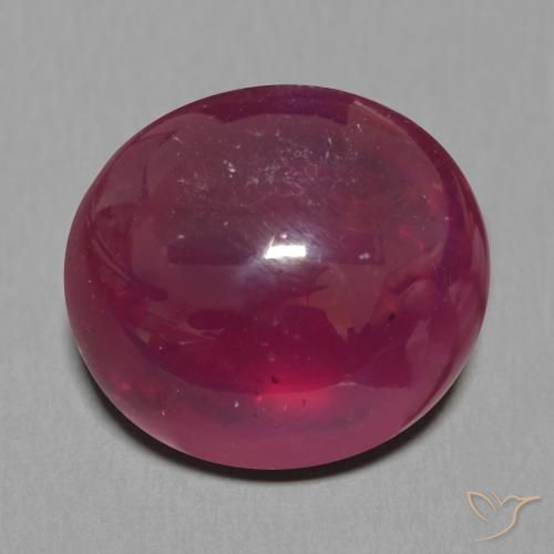 15.49ct Naturel Vin rouge Rubis, ovale, Translucide