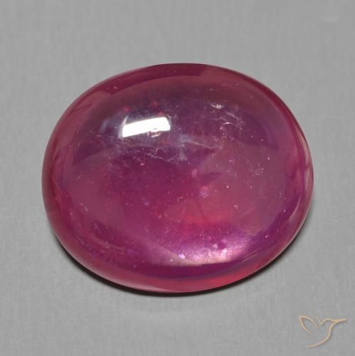 15.86ct Naturel Vin rouge Rubis, ovale, Translucide