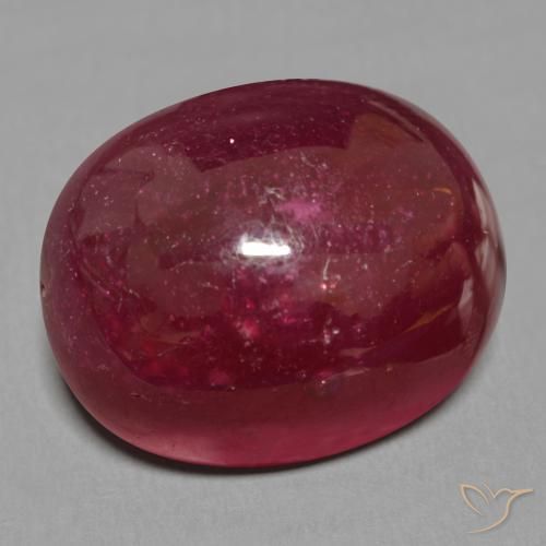 Rubis Vin rouge naturelle ovale, 29.19 ct, Translucide