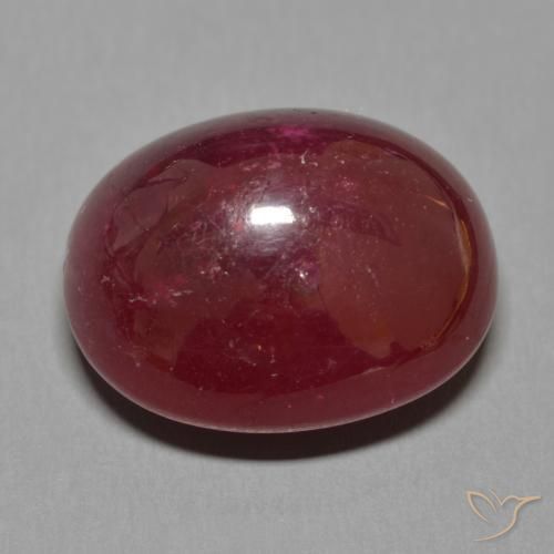 Rubis Vin rouge naturelle ovale, 29.19 ct, Translucide