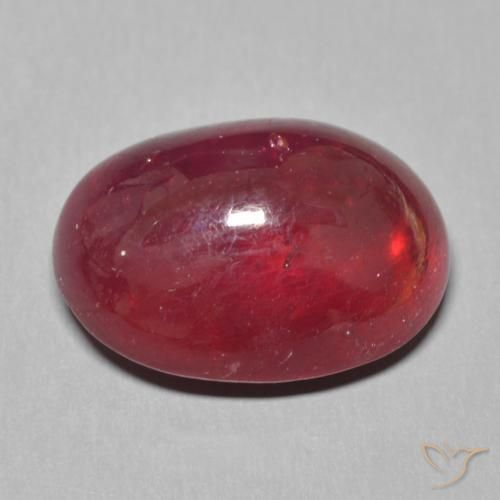 Rubis Vin rouge naturelle ovale, 14.77 ct, Translucide