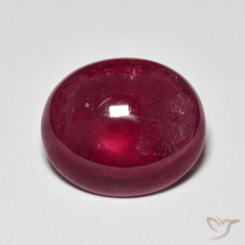 7.91ct Naturel Vin rouge Rubis, ovale, Translucide