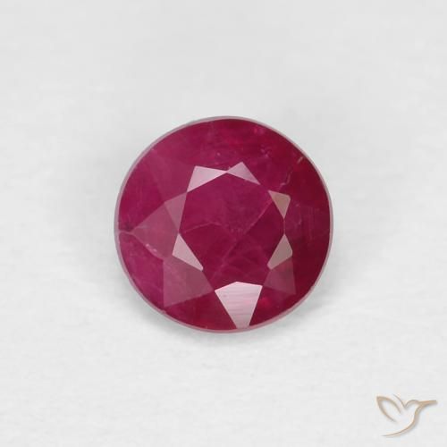 0.28ct Naturel Vin rouge profond Rubis, Tour, VS-SI
