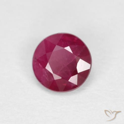 Rubis Vin rouge profond naturelle Tour, 0.28 ct, VS-SI