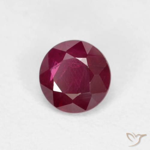 Rubis Rouge foncé naturelle Tour, 0.29 ct, VS-SI