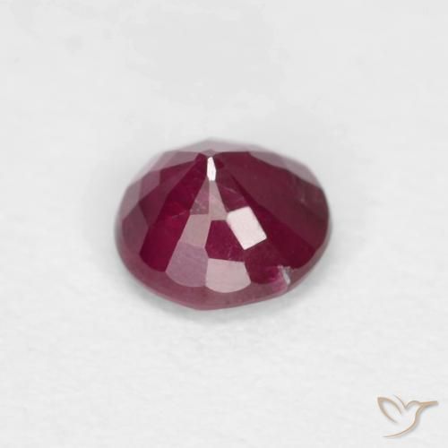Rubis Rouge foncé naturelle Tour, 0.29 ct, VS-SI