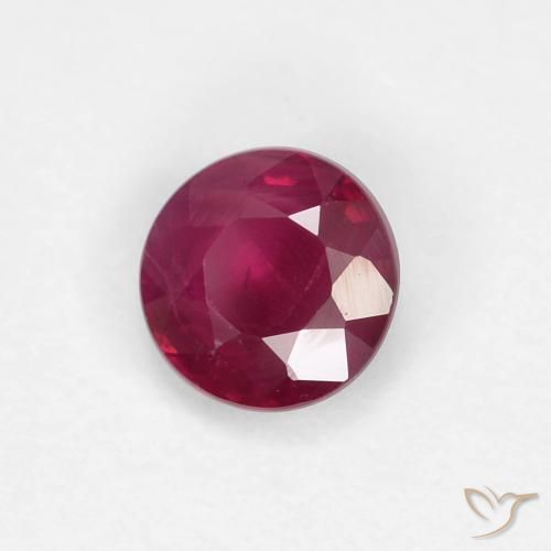 Rubis Rouge foncé naturelle Tour, 0.29 ct, VS-SI