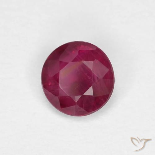 Rubis Vin rouge profond naturelle Tour, 0.26 ct, VS-SI