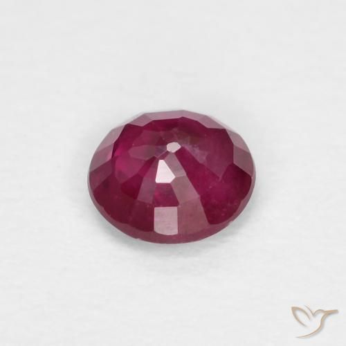 Rubis Vin rouge profond naturelle Tour, 0.26 ct, VS-SI