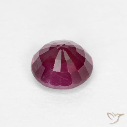 Rubis Rouge foncé naturelle Tour, 0.33 ct, VS-SI