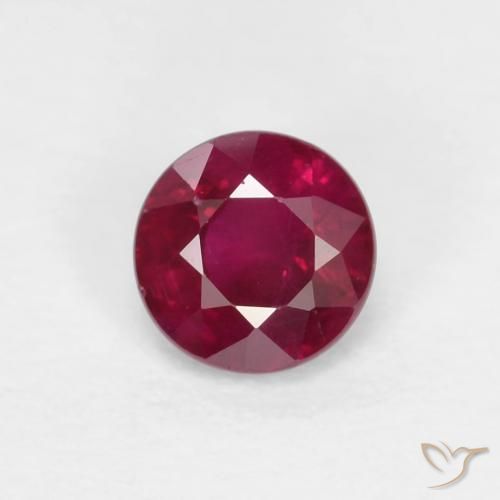 0.31ct Naturel Rouge foncé Rubis, Tour, VS-SI