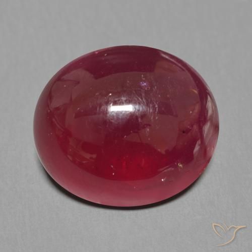 16.11ct Naturel Rouge foncé Rubis, ovale, Translucide
