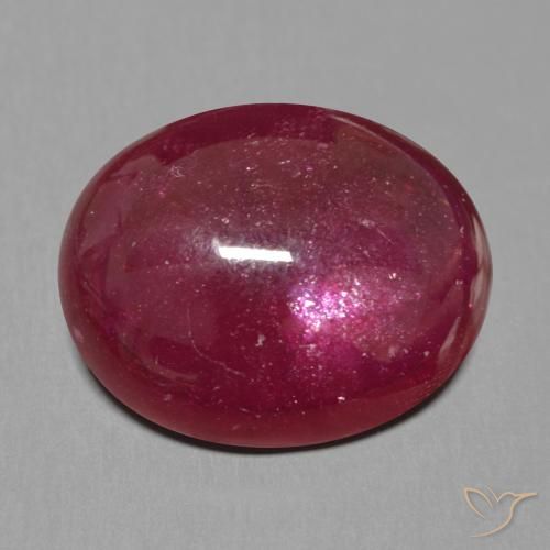 17.52ct Naturel Rouge foncé Rubis, ovale, Translucide