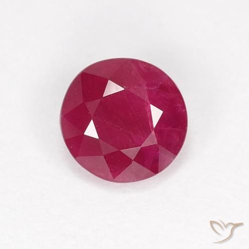 0.73ct Naturel Rouge moyen Rubis, Tour, VS-SI