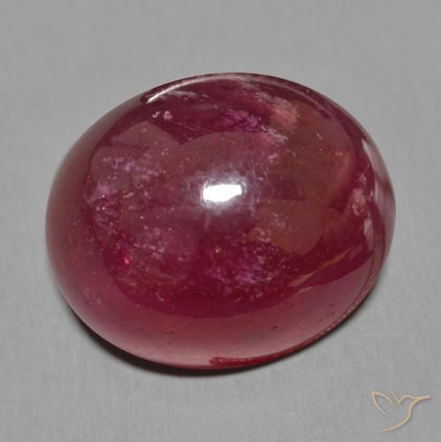 27.79ct Naturel Rouge foncé Rubis, ovale, Translucide