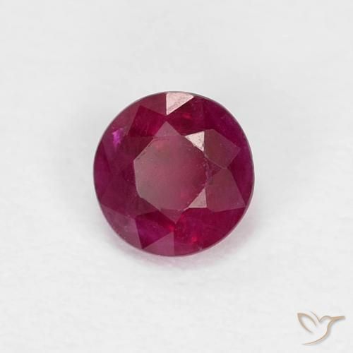 Rubis Rouge foncé naturelle Tour, 0.36 ct, SI